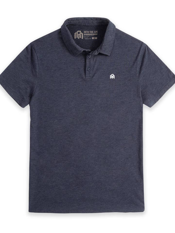 INTO THE AM - Wholesale Polo - Men's - Men's Short Sleeve Polo Shirt (Branded)14