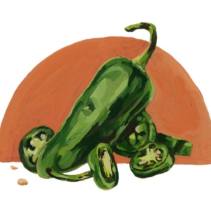 Jalapeno klistermærke for engroshandel hos The Good Boy Collective