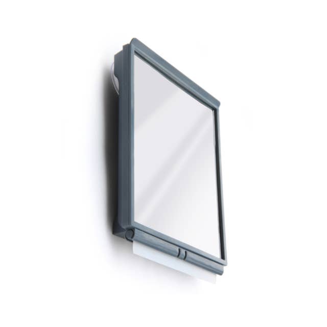 Travel Secure Suction Detachable Fogless Shower Mirror for wholesale by ToiletTree Products