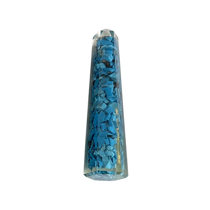 VIE - Wholesale Spiritual Stone/Crystal - Orgonite Obelisk Tower, 10-12cm18