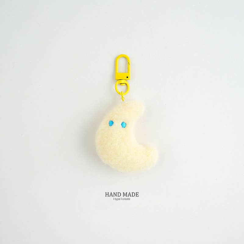 MKS America - Wholesale Keychain - Women's - Fluffy Moon Star Keychain Cute Smiley Bag Charm Gift5