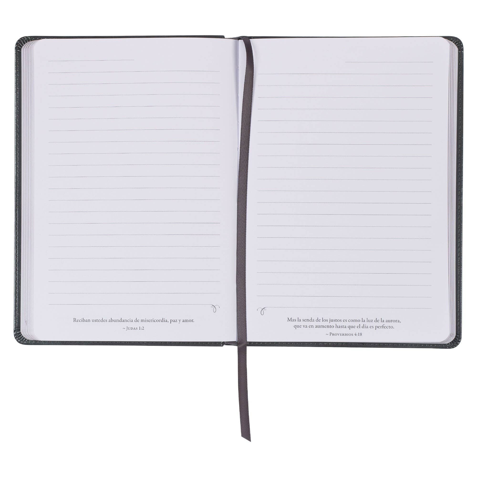 Christian Art Gifts - Wholesale Journal/Diary - Diario Clásico Cierre Gris Sé Fuerte Jos. 1:94