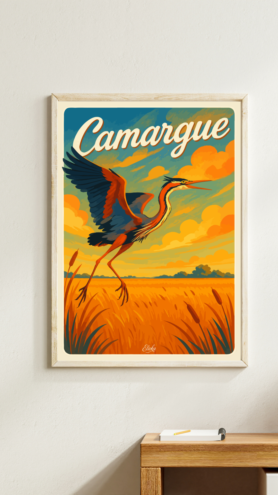 ELIOKA - Wholesale Poster - Toon Camargue-reiger1
