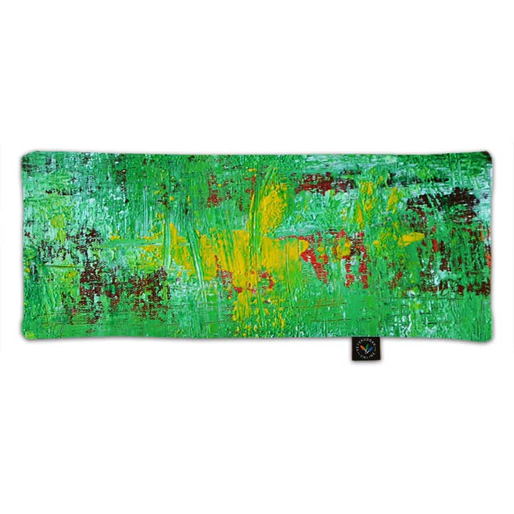 Tarwekussen/Heat Pad in Satijn - Groen - 40x16 cm voor wholesale door VeteKuddar.online