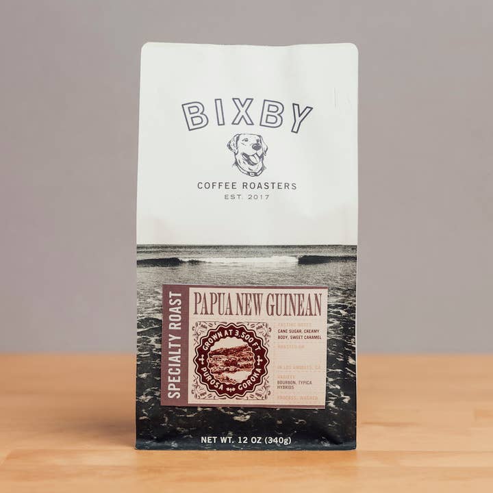 Papua Ny Guinea for engroshandel hos Bixby Roasting Co.