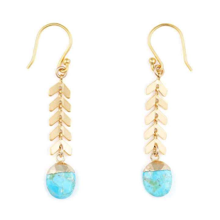 Edelstein-Kaskadenohrringe für den Großhandel von Bronwen Jewelry