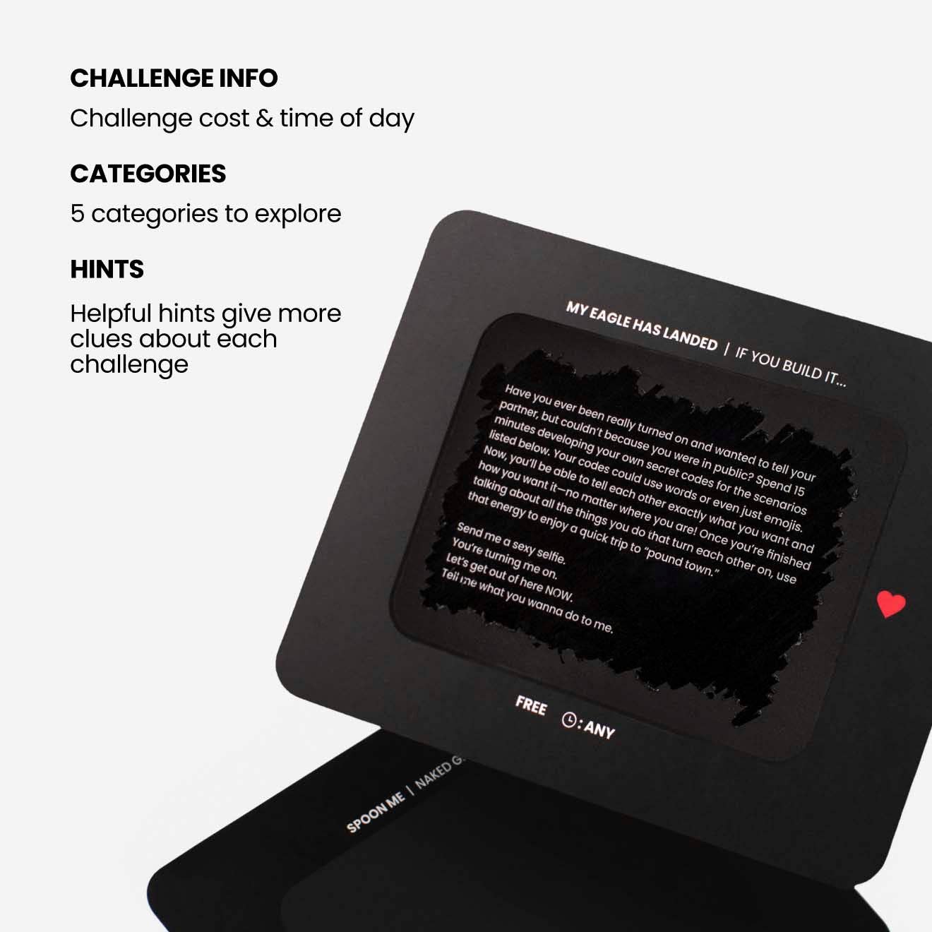 The Adventure Challenge - Wholesale Card Game - The Adventure Challenge Quickies | Sexy Couples Game6