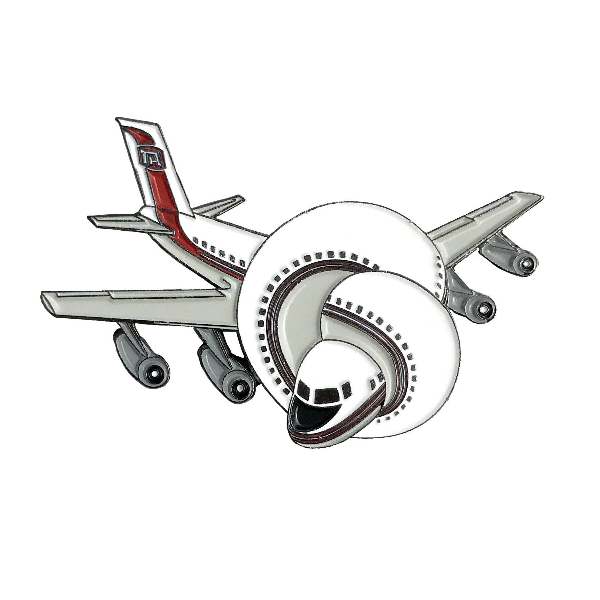 Midnight Dogs - Wholesale Lapel Pin/Button - Airplane - Cult Movie - Enamel Pin1