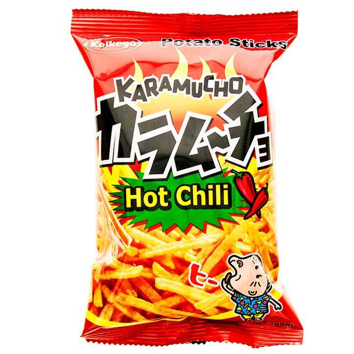 Bâtonnets Koikeya Karamucho Chili 4/6/1,4OZ pour la vente par L&F Universal Goods