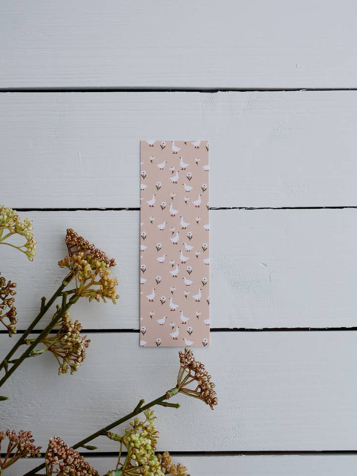 Goosey Lane | bookmark for wholesale by Written by Maria