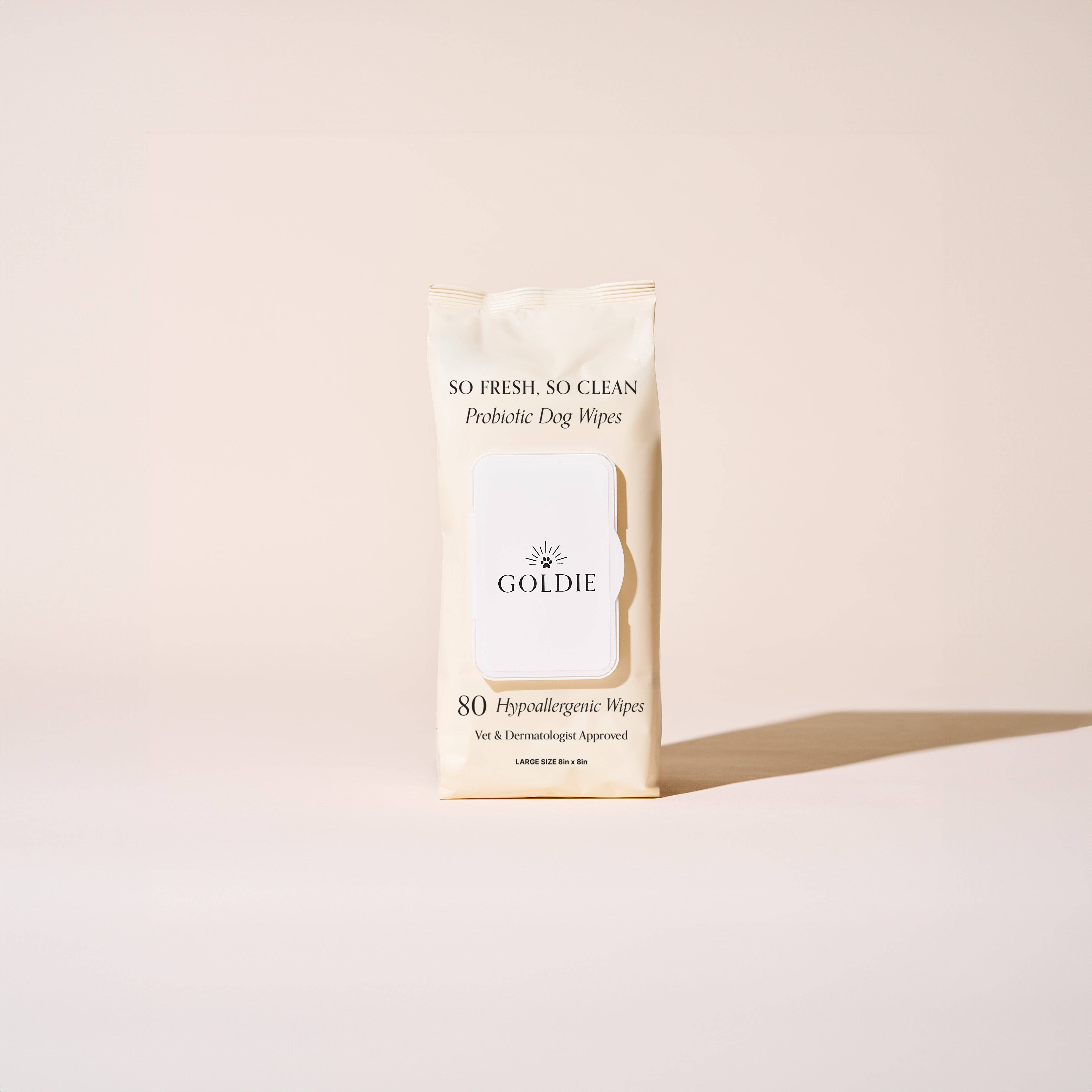 Goldie - Wholesale Pet Grooming Aid - Dog - So Fresh, So Clean Probiotic Wipes7