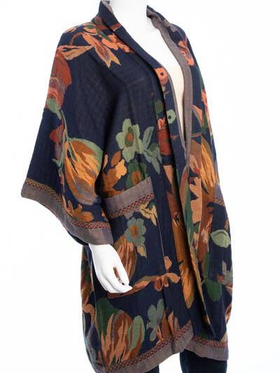 SAACHI - Wholesale Jacket - Women's - Floral Kimono Cotton Jacket for Fall7
