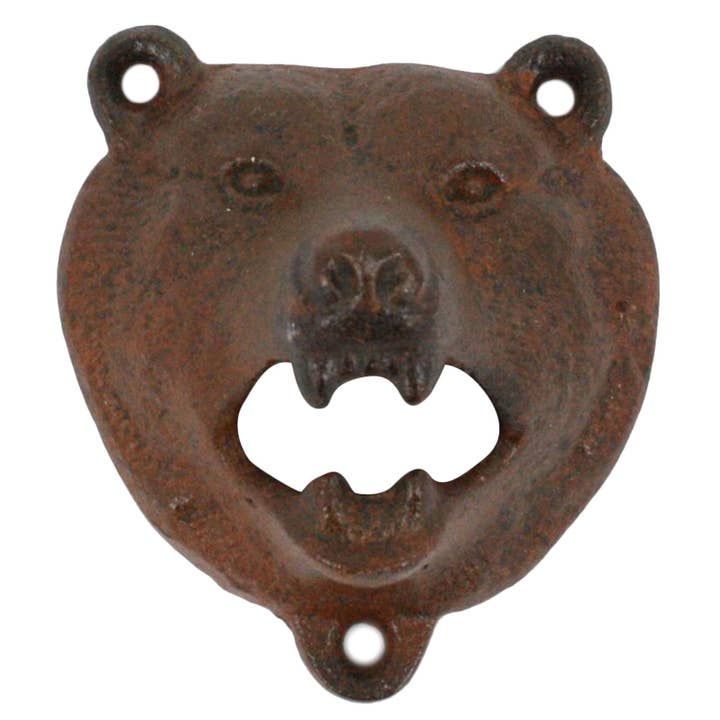 HomArt - Wholesale Bottle/Wine Opener - Bear Bottle Opener - Rust