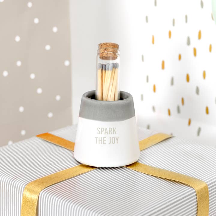 Pavilion - Wholesale Match Holder - Spark The Joy - 2.25" Match Holder and Matches2