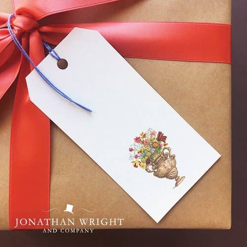 Sunburst - Set di 10 etichette regalo per la vendita all'ingrosso da parte di Jonathan Wright and Company
