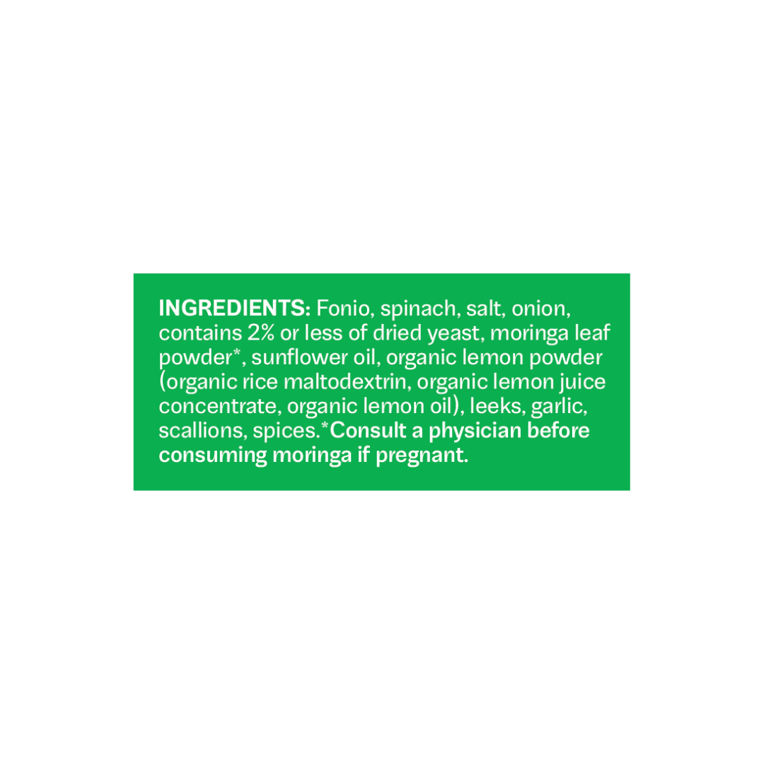 Yolélé - Wholesale Whole Grains - Greens! Fonio Pilaf (6 x 7 oz)2