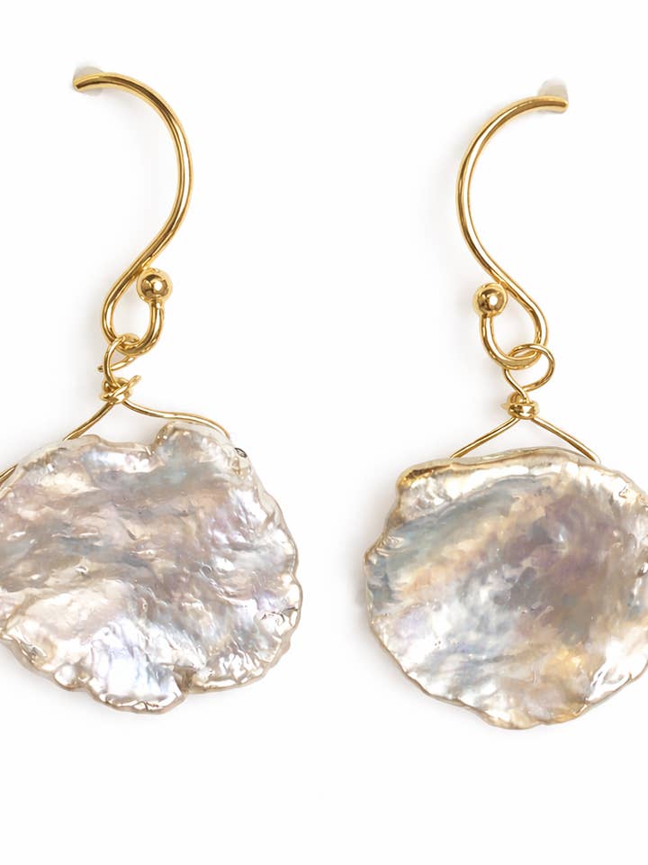 Boucles d'oreilles en perles Keisha - E295 pour la vente par Treisi