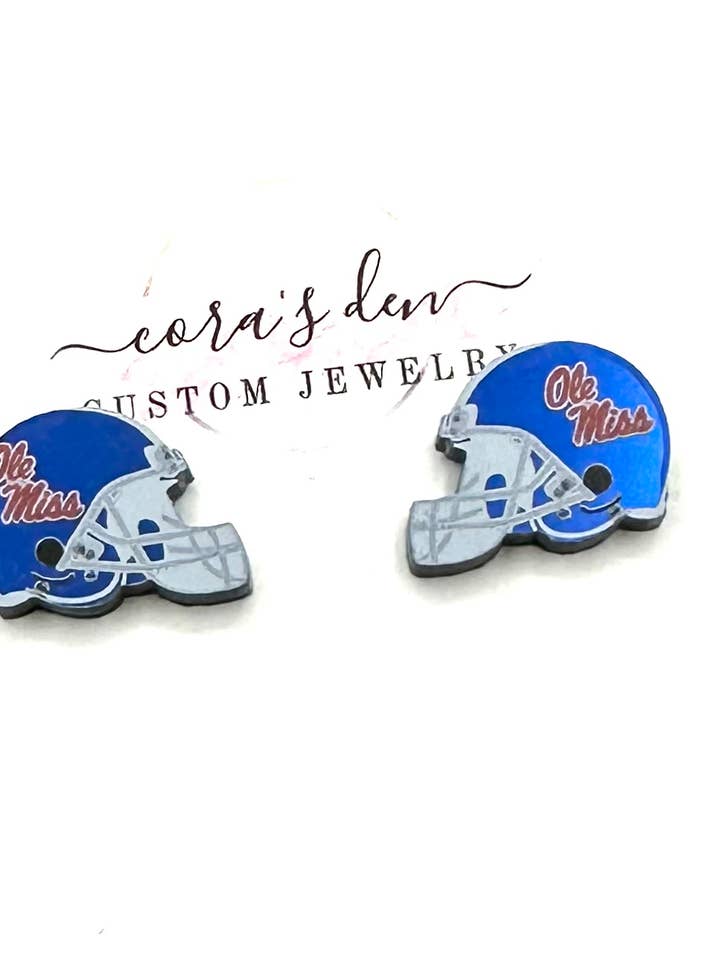 Brincos Ole Miss por atacado de Cora's Den