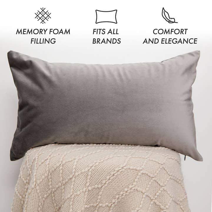 Husband Pillow - Wholesale Lumbar Pillow - Memory Foam Stuffer Pillow Insert Sham Rectangle Pillow - 1 Pcs15