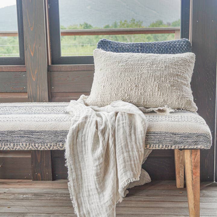 Anaya Home - Wholesale Throw/Decorative Pillow - Cozy Cotton Boucle Pillows1