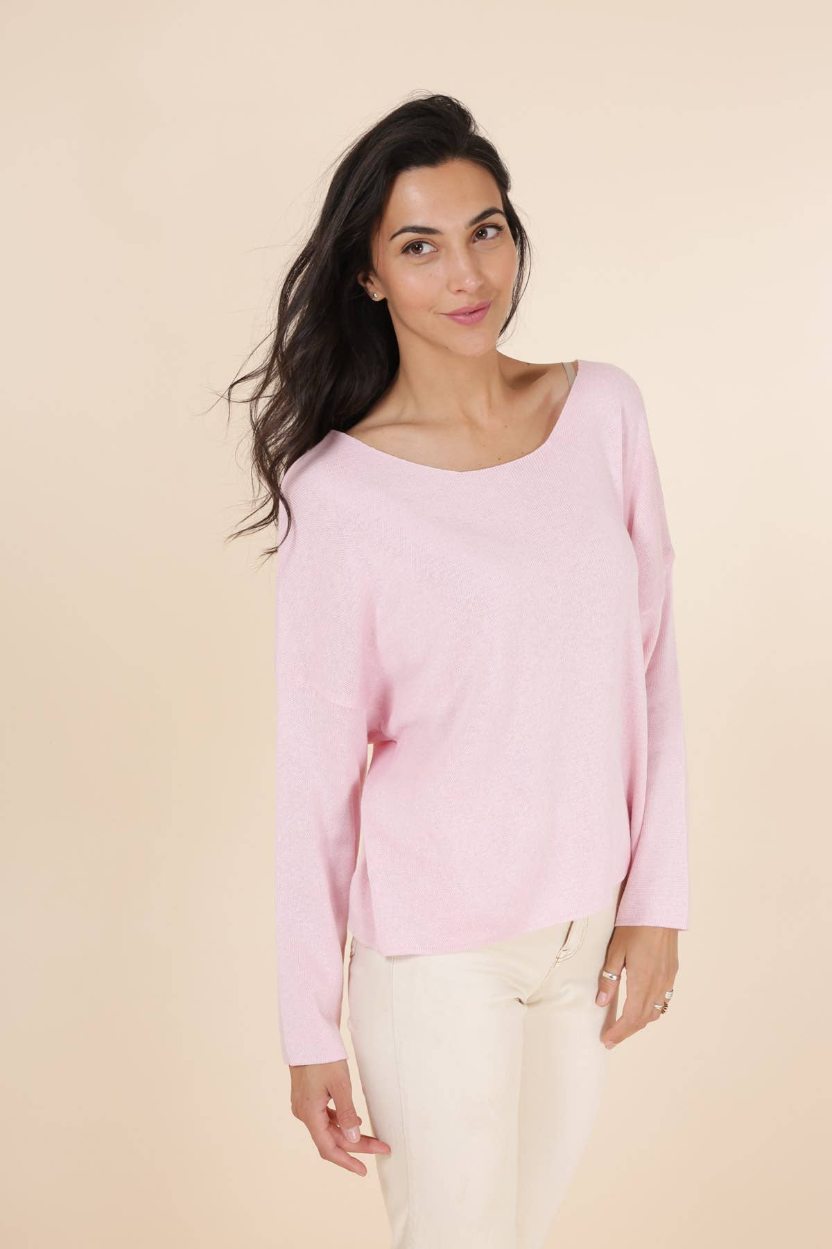 NAÏS PARIS - Vente Pull en maille – femme - PULL COL ROND COURT9