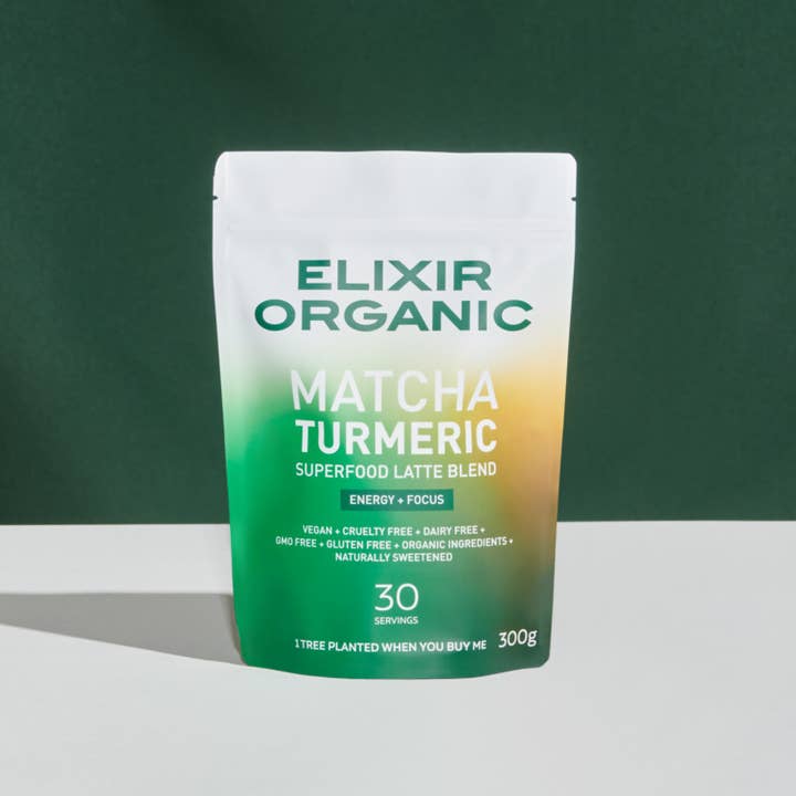 Matcha Turmeric for wholesale by ELIXIR ORGANIC