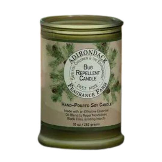 Candela per esterni alla citronella 1,3 once | 4,5 once | 10 once - Repellente per insetti per la vendita all'ingrosso da parte di Adirondack Fragrance Flavor Farm