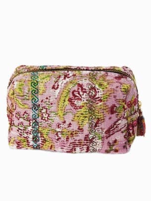 Kantha sminkväska för wholesale av Curiosity Lab