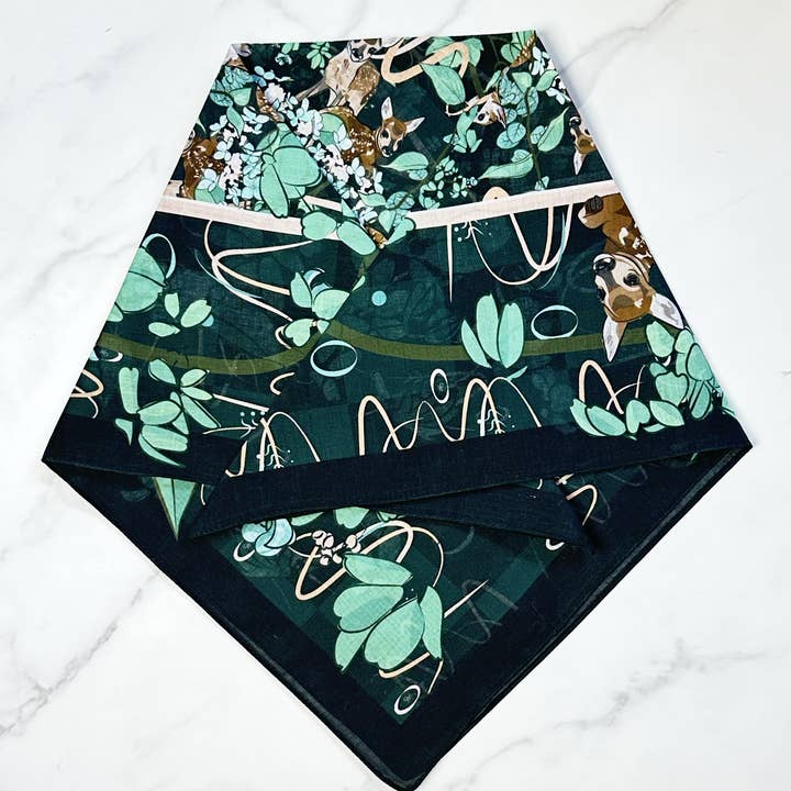 Enchanted Fawns Bandana for wholesale by Jordan Ahava