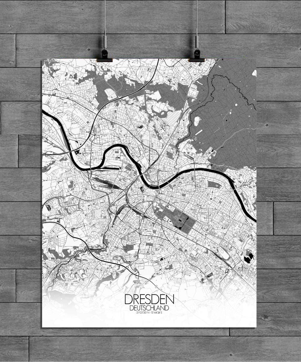 mapospheres - Vente Poster - Poster of Dresden | Germany2