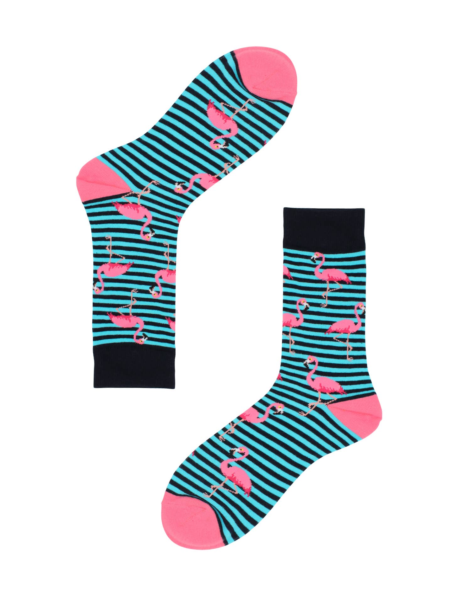 Real Sic - Wholesale Socks - Unisex - Sick Socks - Funky Flamingos - Trippy Dress Socks3