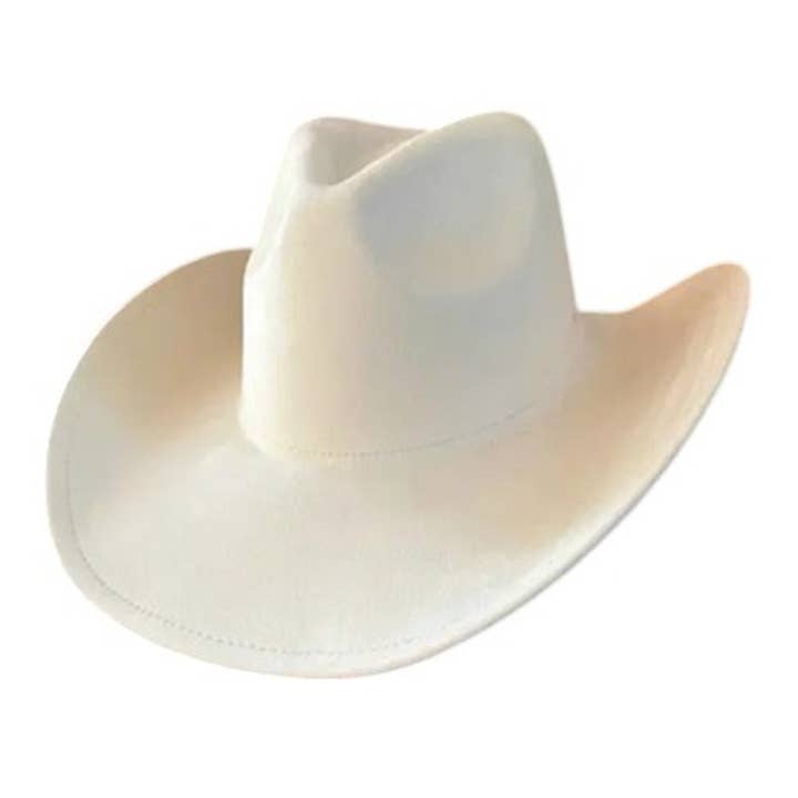 Portia Hat - Wholesale Cowboy Hat - Unisex - Best Seller!! Fashion Vegan Suede Cowboy Hat