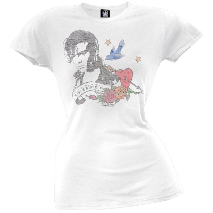 Cry Baby - Tattoo Women's Juniors T Shirt for wholesale by Official Store