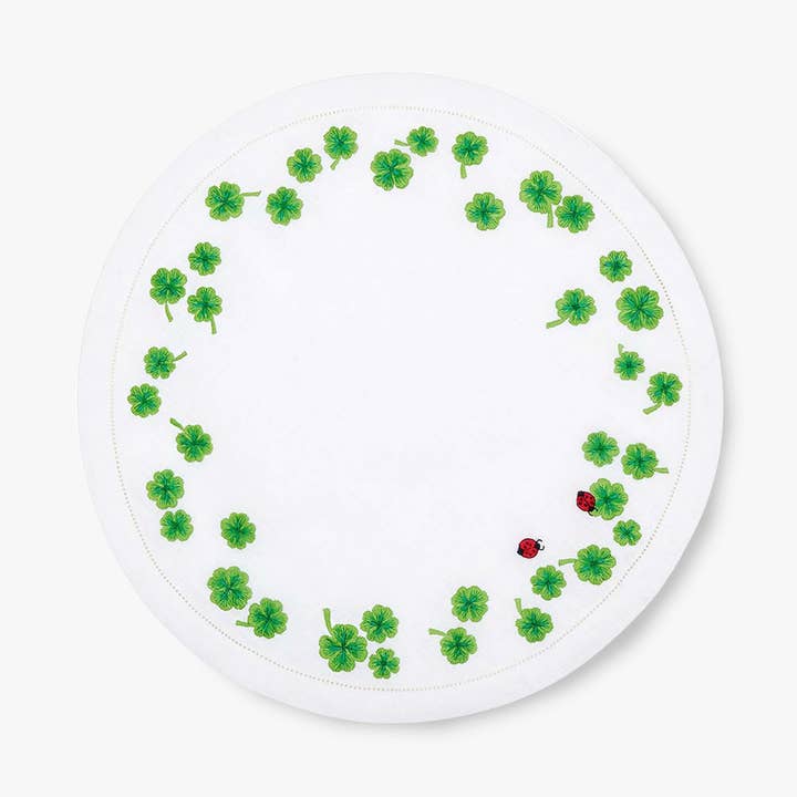 Placemat Redound Clover - Branco por atacado de WawwLaTable