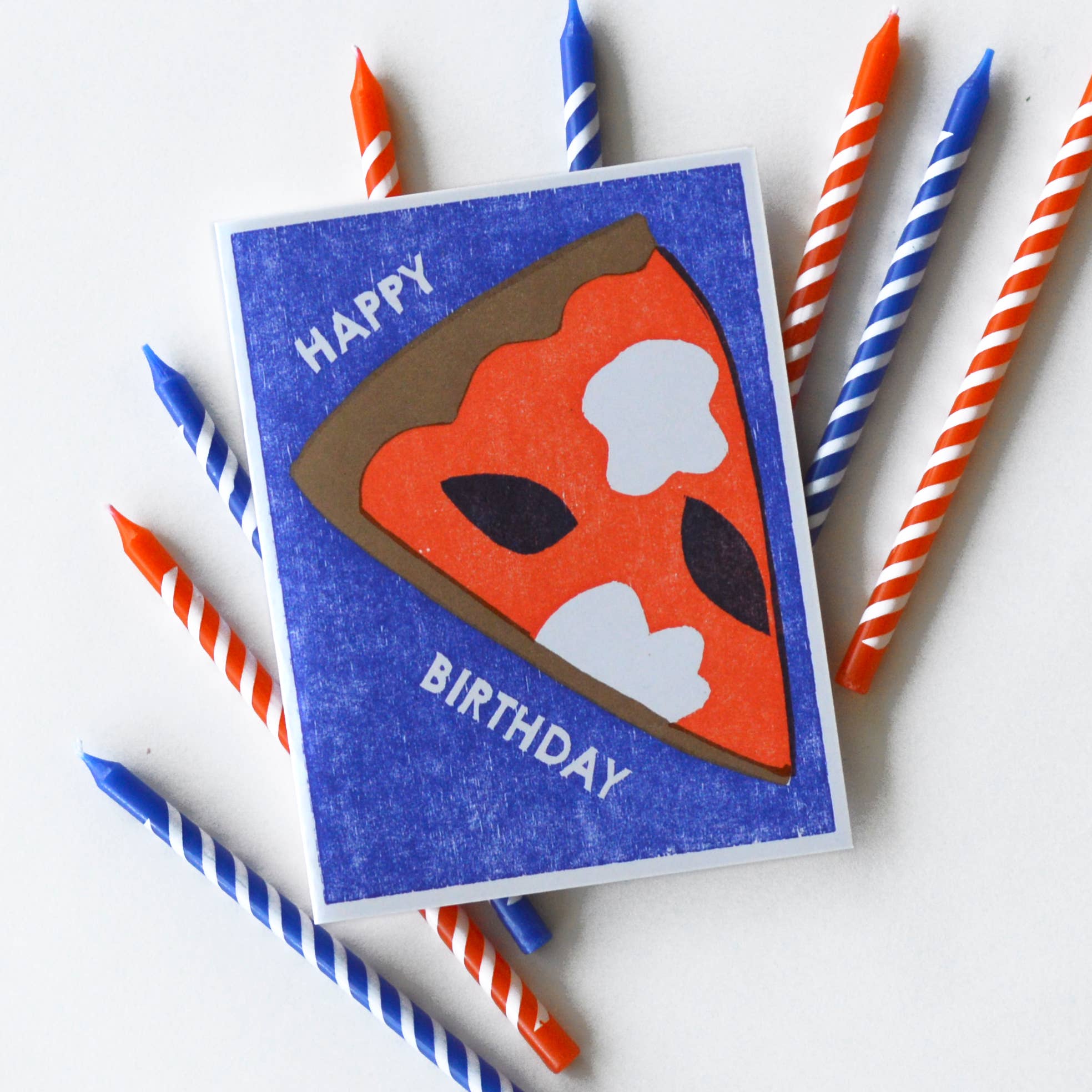 Heartell Press - Vente Cartes d'anniversaire - Pizza d'anniversaire1