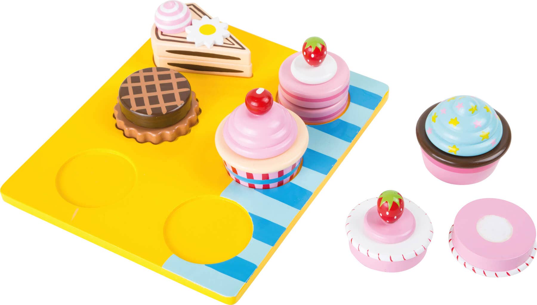 small foot - Wholesale Speelgoedset - Kinderen - Snijset voor cupcakes en taarten1