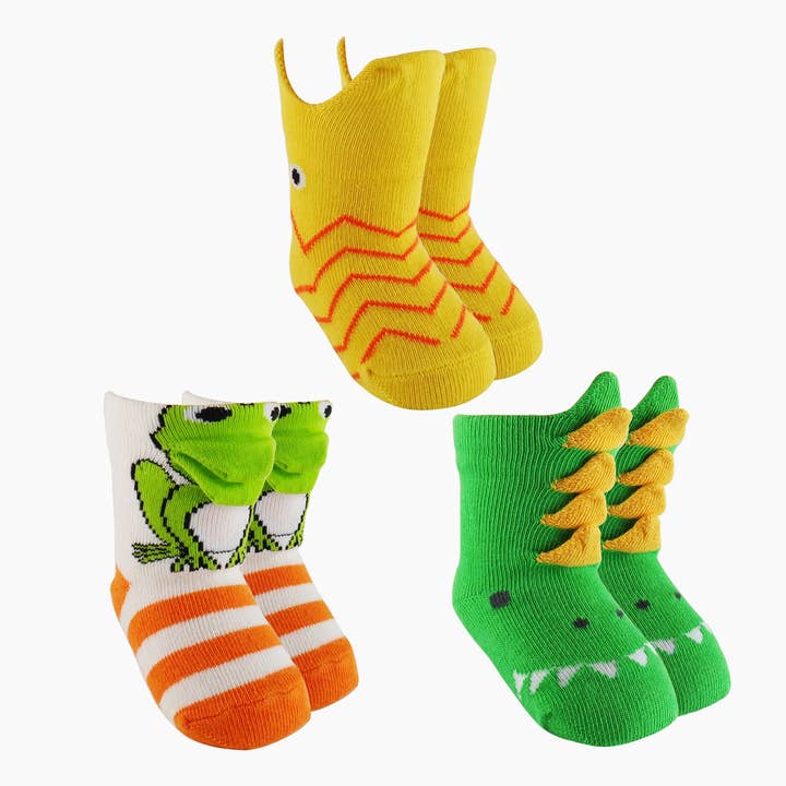 Sockmate / www.sockmate.store - Wholesale Socks - Kids & Baby - 3D Baby Socks, Animal Print Bulk Sock,Random Color And Sizes