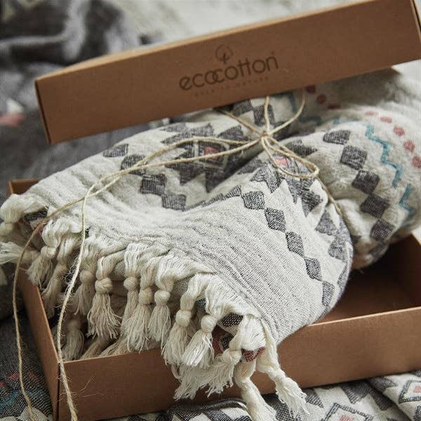 BonnyHoney - Wholesale Beach Towel - Organic Handwaived Turkish Peshtemals