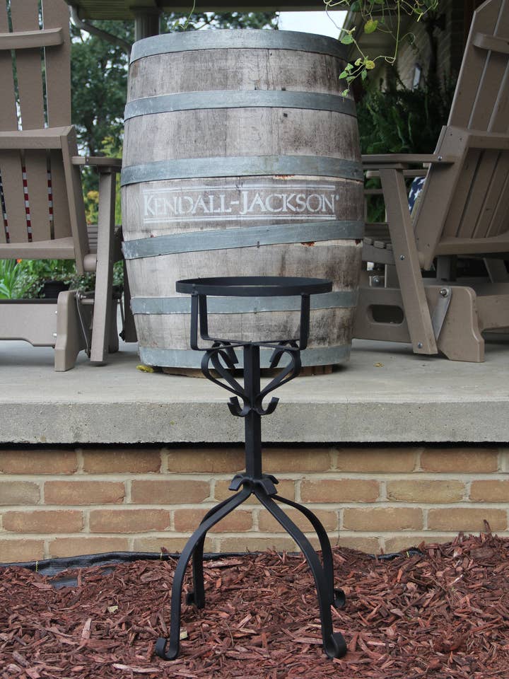 Ornamental Plant Stands - 3 Sizes for wholesale by Art of Steel Ohio