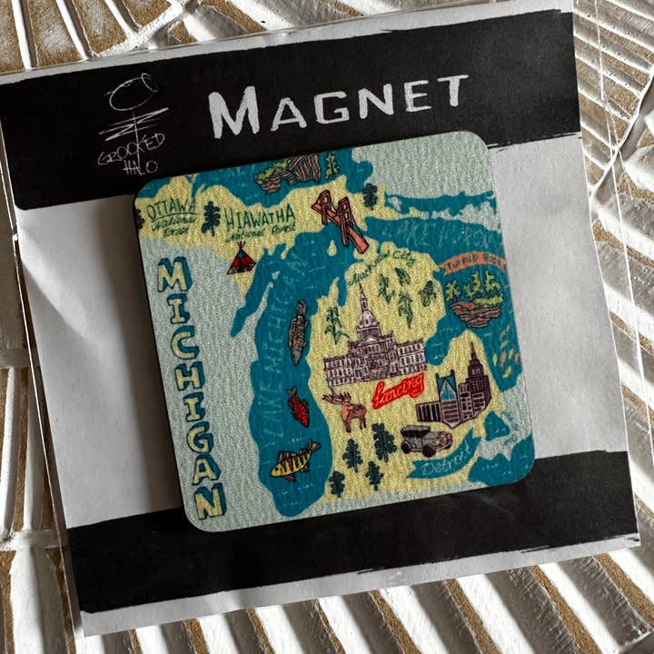 Crooked Halo – Íman por atacado – Íman de estado (Todos os 50 estados)12