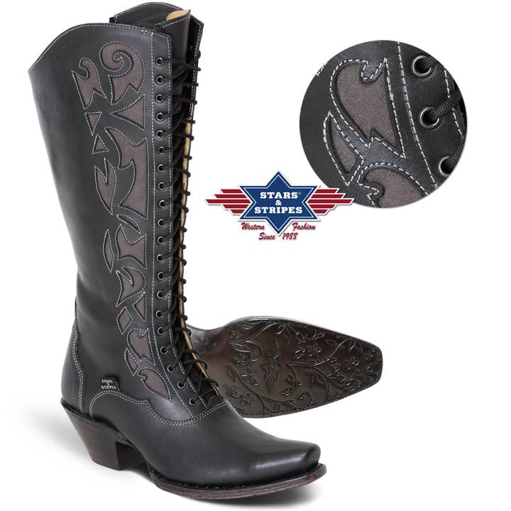 Western boots - Wbl-30 for wholesale by Stars & Stripes®