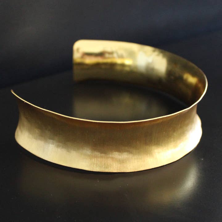 LA MAR - Wholesale Bib Necklace - MASÁI gold-plated choker11