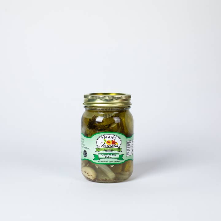 Dill Pickles for wholesale by Tagge's Famous Fruit