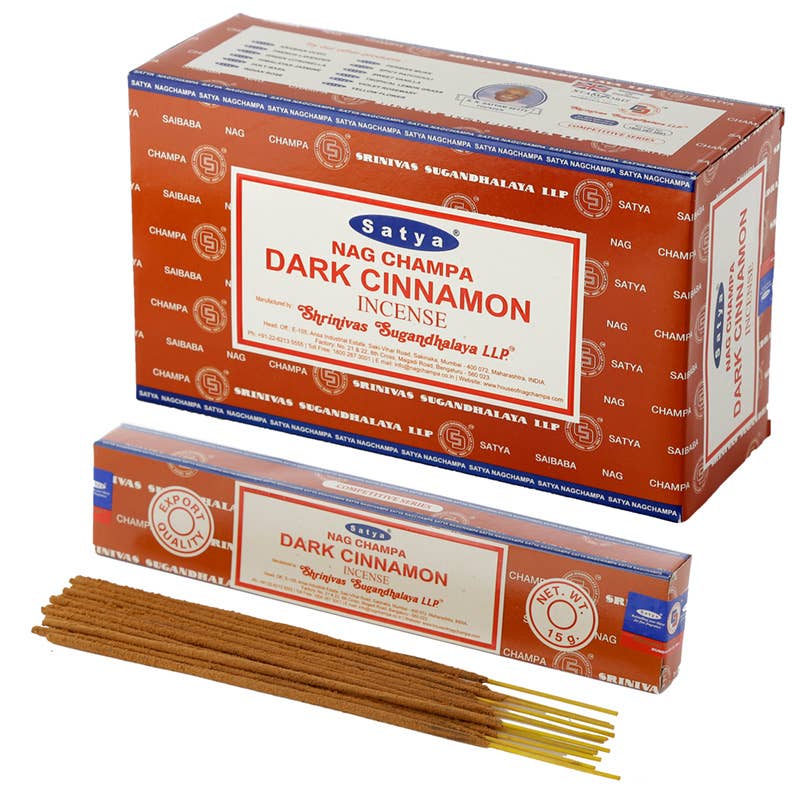 Puckator EU - Wholesale Incense - 01349 Satya Dark Cinnamon Nag Champa Incense Sticks0