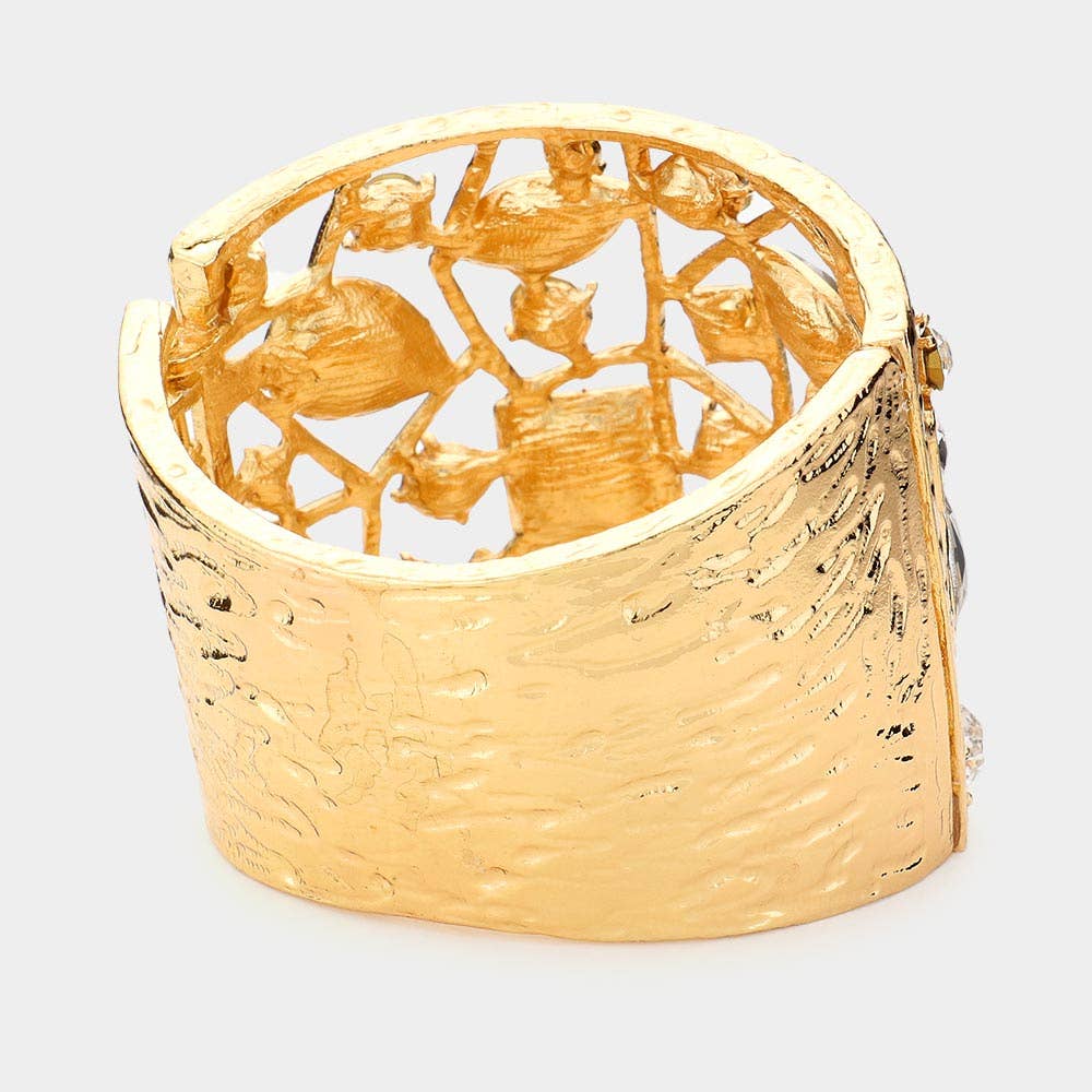 Sensibling Corp. – Großhandel Manschettenarmband – Mehrreihiges Armband mit Steinen besetzt1