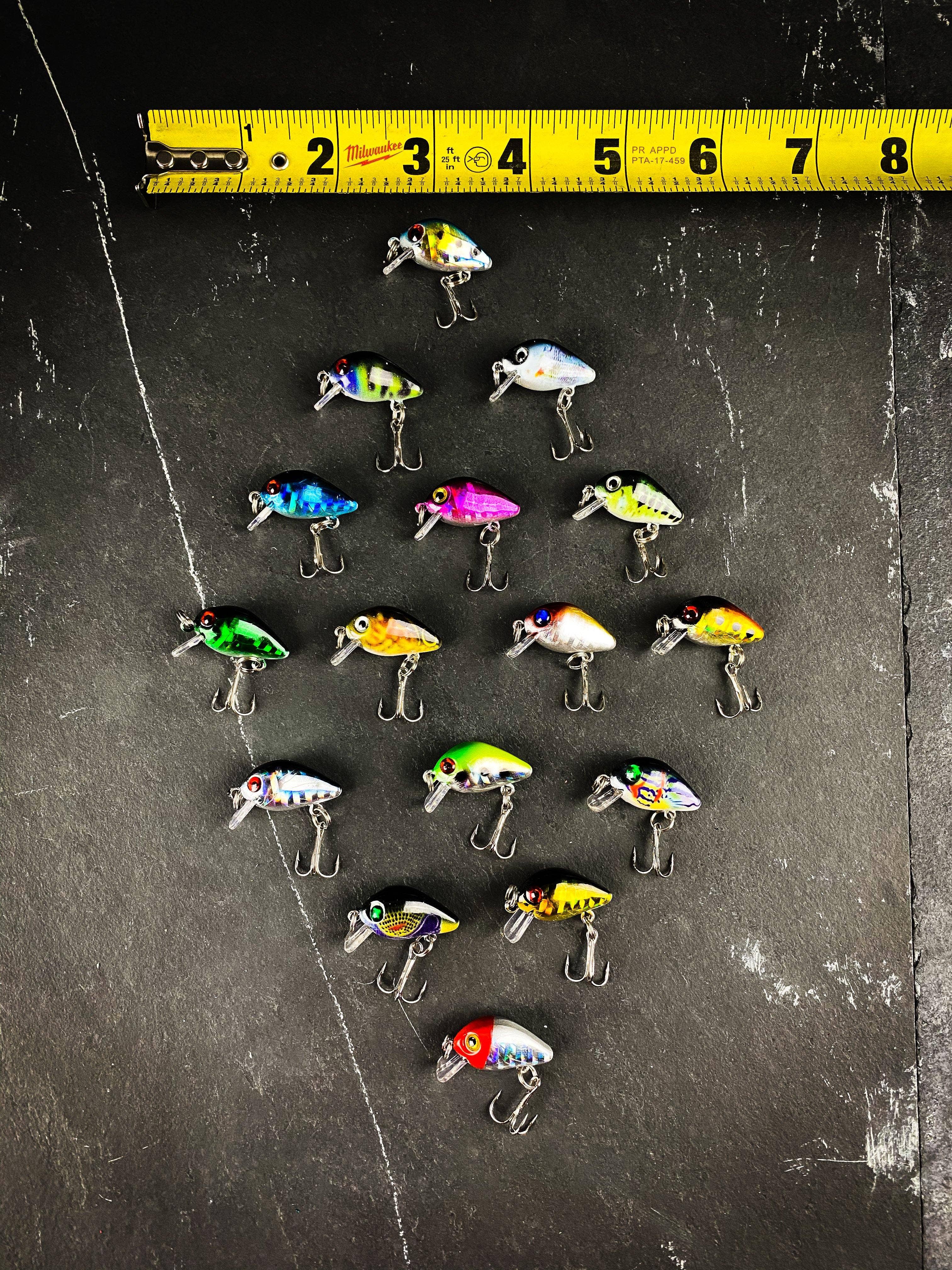 Outdoor Junction – Engroshandel Sportsudstyr – Mini Hard Crankbait Sænkende Minnow Sæt1