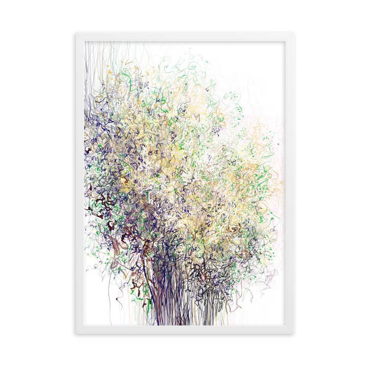 Framed limited edition poster V2 for wholesale by VALRYGG studio