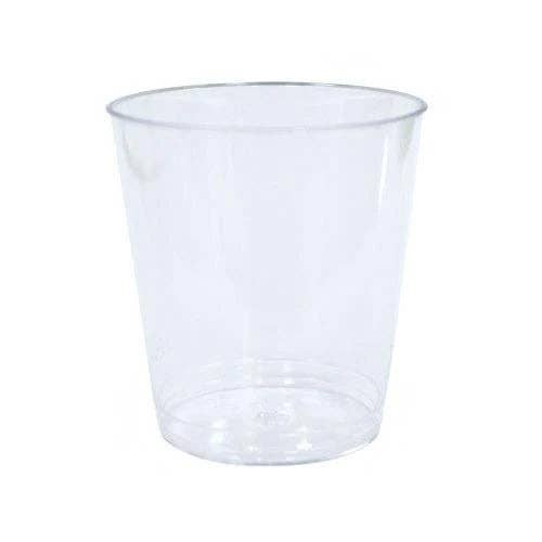 EcoQuality - Wholesale Drinking glass/cup - 2 oz. Clear Tumbler – Perfect for Mini Drinks, Tastings, and Events