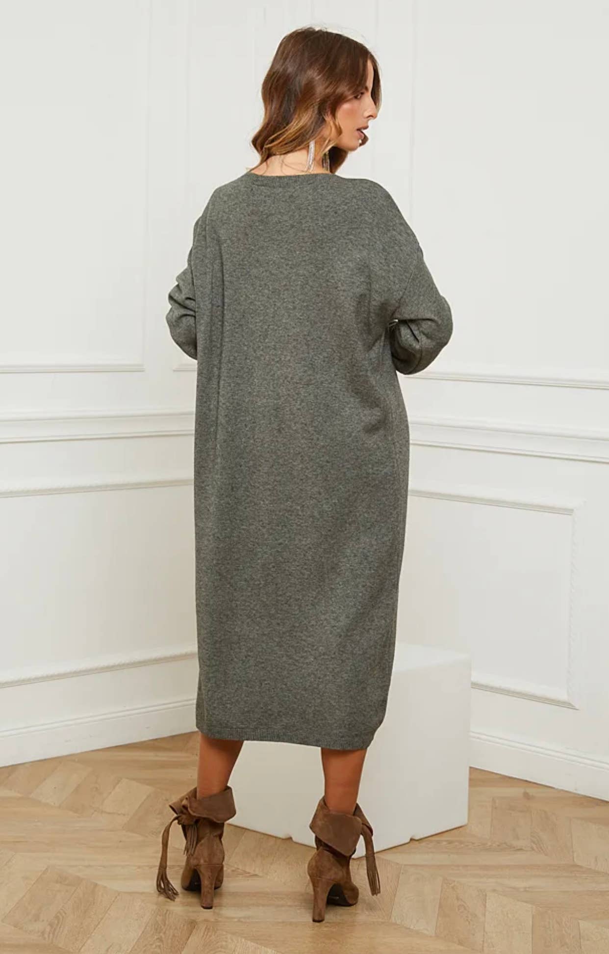 LÉA & LUC - Wholesale Dress - Women's - Sweater dress REF. 2227114