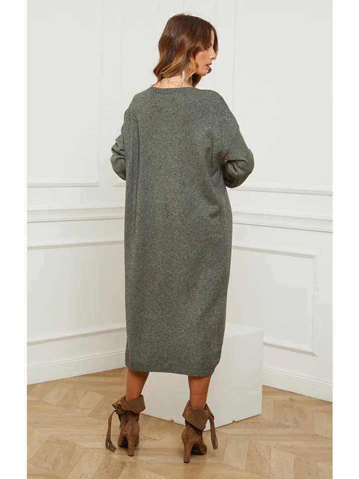 LÉA & LUC - Wholesale Dress - Women's - Sweater dress REF. 2227114
